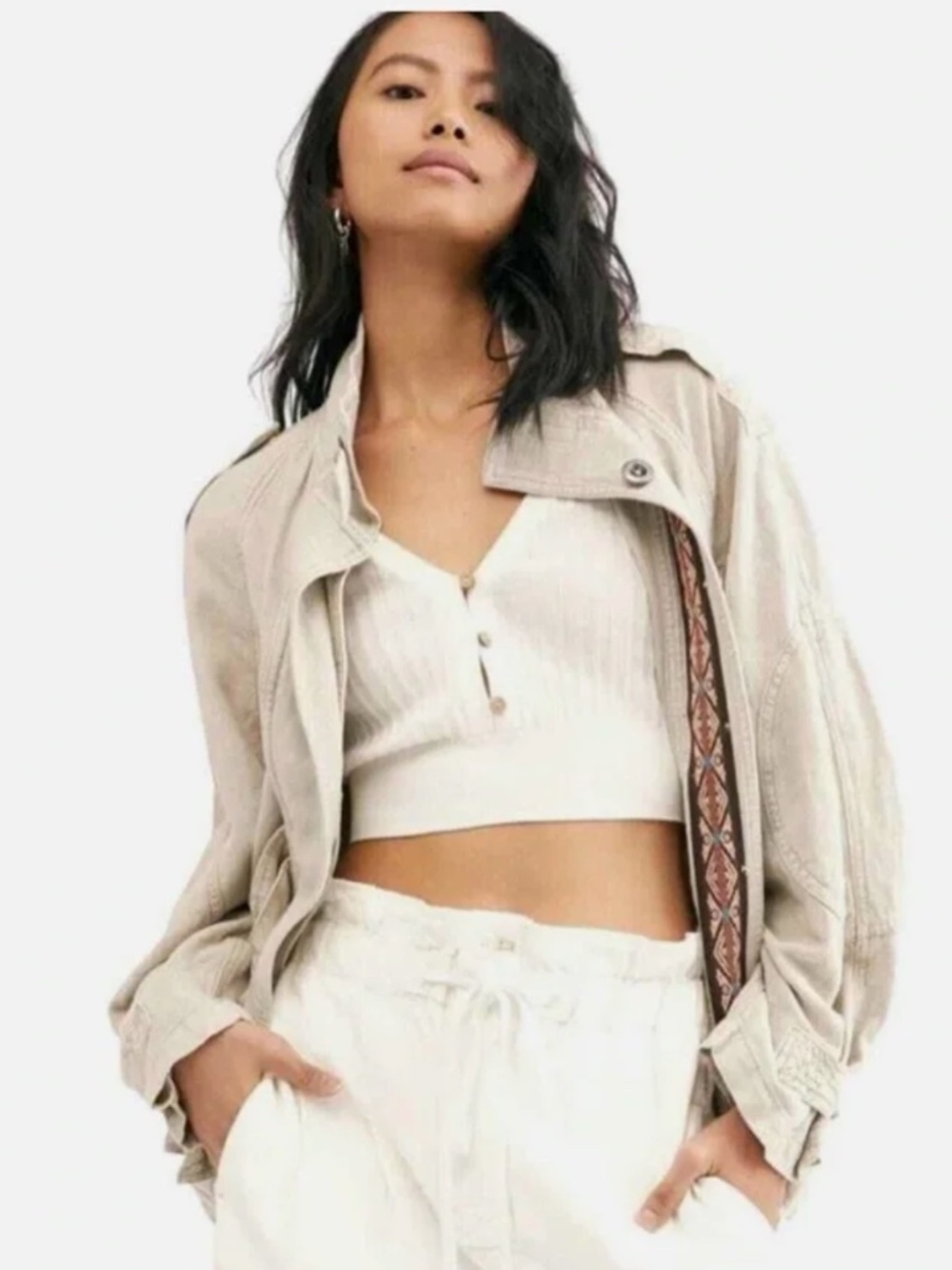 Free People Jayden Safari Jacket